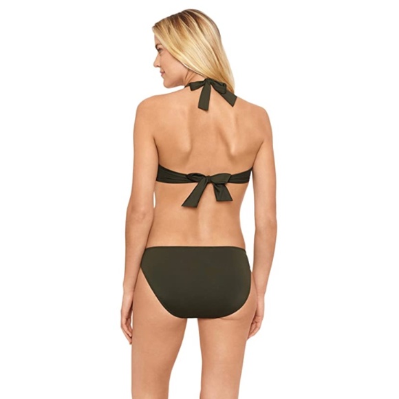 RALPH LAUREN Beach Club Solids Triangle Bikini Top - Picture 2 of 4